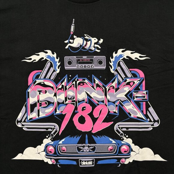 Blink-182 Motor City Rock Show Punk Rock Band Tee XL - Picture 2 of 4